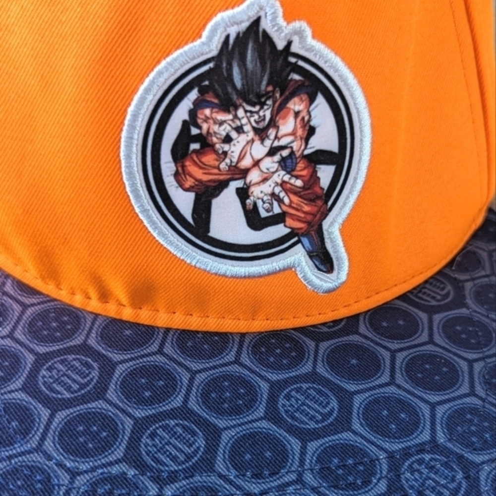 Dragon Ball Z Orange Goku‎ Youth Adjustable Baseball Hat - Picture 5 of 8
